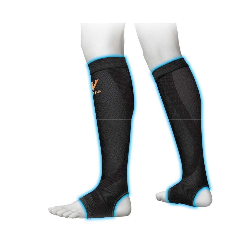 Compression Wear Calf Sleeve Black L 2s