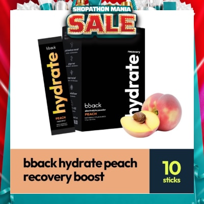 BOUNCEBACK - Hydrate Recovery Boost Peach 5.5g x 10s