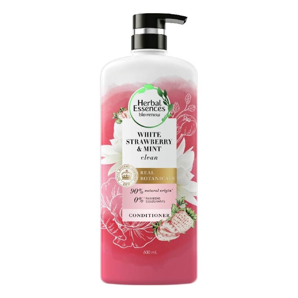 Bio:Renew White Strawberry & Mint Real Botanical Hair Conditioner 600ml