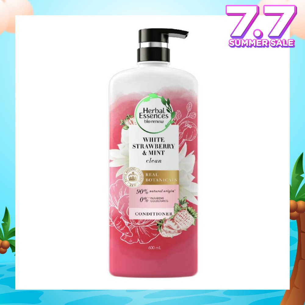 Bio:Renew White Strawberry & Mint Real Botanical Hair Conditioner 600ml