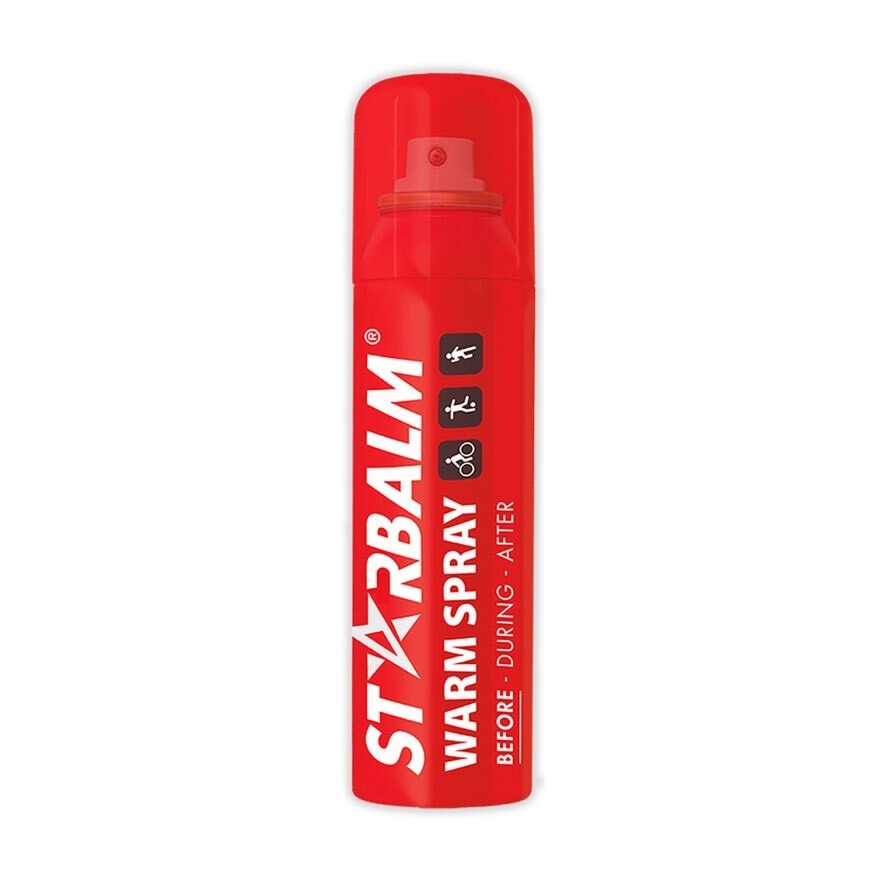 Warm Spray (One Spray Maximum Impact + Stimulate Blood Circulation & Improve Joint Flexibility) 150ml