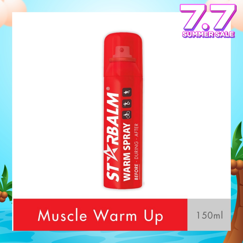 Warm Spray (One Spray Maximum Impact + Stimulate Blood Circulation & Improve Joint Flexibility) 150ml