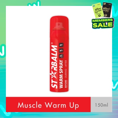 STARBALM Warm Spray (One Spray Maximum Impact + Stimulate Blood Circulation & Improve Joint Flexibility) 150ml