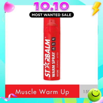 STARBALM Warm Spray (One Spray Maximum Impact + Stimulate Blood Circulation & Improve Joint Flexibility) 150ml image
