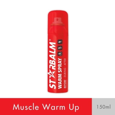 STARBALM Warm Spray (One Spray Maximum Impact + Stimulate Blood Circulation & Improve Joint Flexibility) 150ml