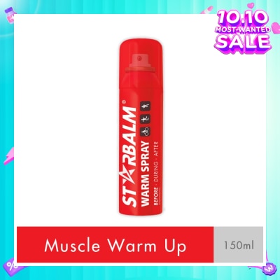 STARBALM Warm Spray (One Spray Maximum Impact + Stimulate Blood Circulation & Improve Joint Flexibility) 150ml
