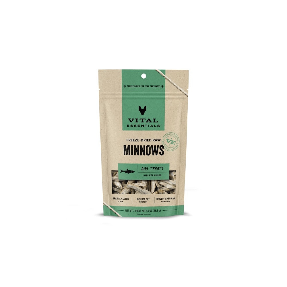 Freeze-Dried Minnows Dog Treats 1oz