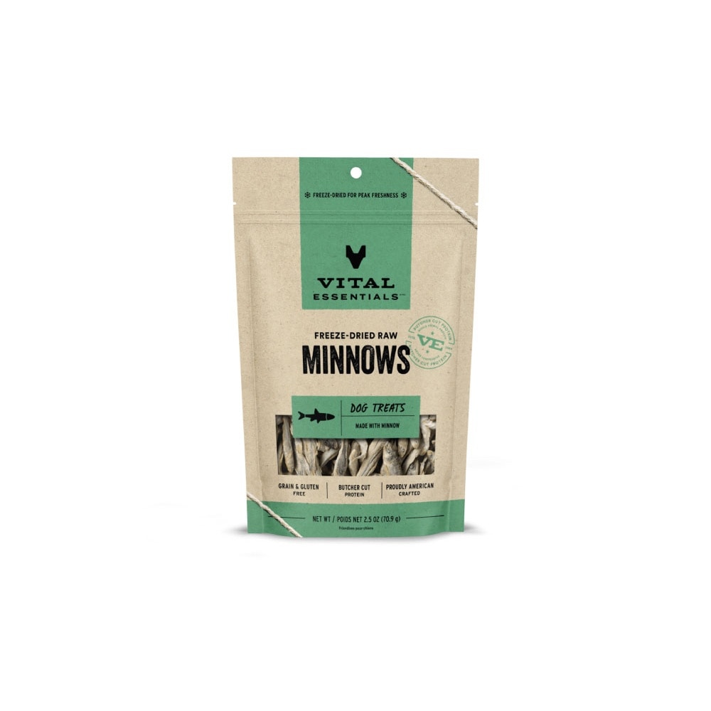 Freeze-Dried Minnows Dog Treats 2.5oz