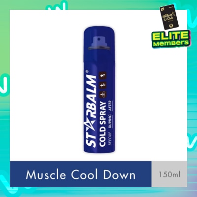STARBALM Cold Spray (One Spray Maximum Impact + Accelerate Recovery & Decrease Muscle Soreness)150ml