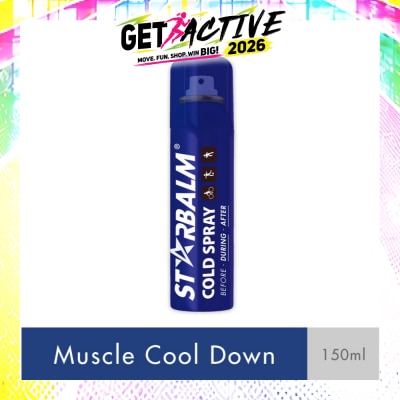 STARBALM - Cold Spray (One Spray Maximum Impact + Accelerate Recovery & Decrease Muscle Soreness)150ml image