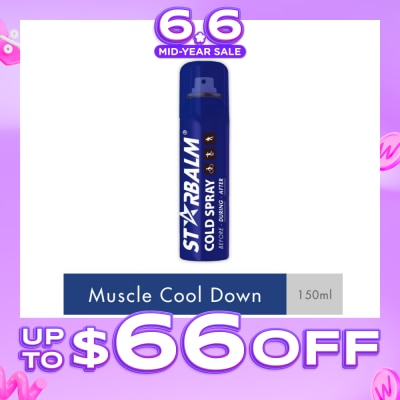 STARBALM - Cold Spray (One Spray Maximum Impact + Accelerate Recovery & Decrease Muscle Soreness)150ml