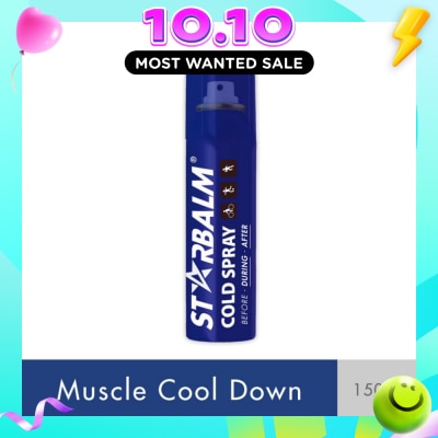 STARBALM Cold Spray (One Spray Maximum Impact + Accelerate Recovery & Decrease Muscle Soreness)150ml image