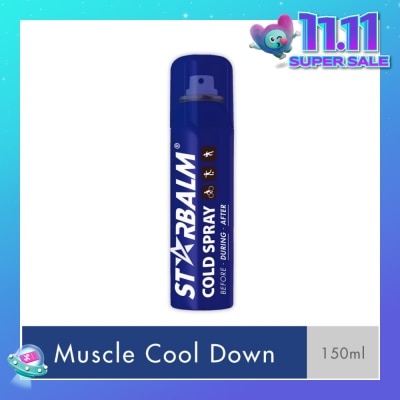 STARBALM Cold Spray (One Spray Maximum Impact + Accelerate Recovery & Decrease Muscle Soreness)150ml
