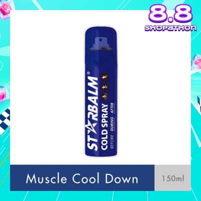 STARBALM Cold Spray (One Spray Maximum Impact + Accelerate Recovery & Decrease Muscle Soreness)150ml