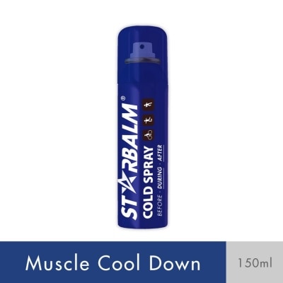 STARBALM Cold Spray (One Spray Maximum Impact + Accelerate Recovery & Decrease Muscle Soreness)150ml