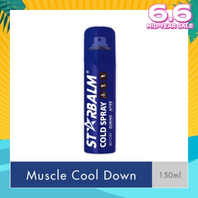 STARBALM Cold Spray (One Spray Maximum Impact + Accelerate Recovery & Decrease Muscle Soreness)150ml