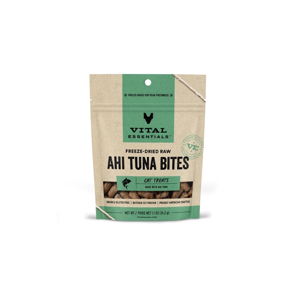 Freeze-Dried Ahi Tuna Cat Treats 1.1oz x 2s