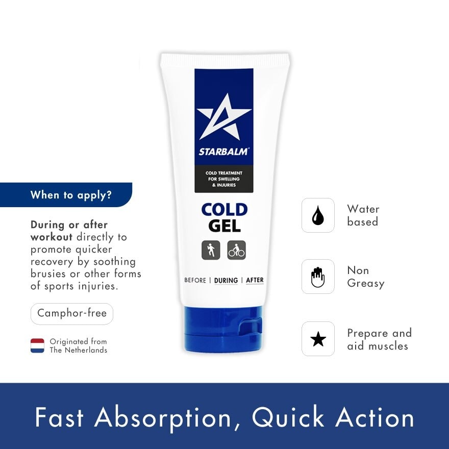 Cold Gel (Fast Absorption + Quick Action) 100ml