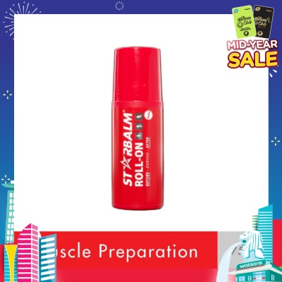 STARBALM Warm Roll-On (Increase Blood Circulation + Reduce Muscle Tension) 75ml