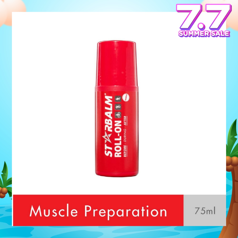 Warm Roll-On (Increase Blood Circulation + Reduce Muscle Tension) 75ml