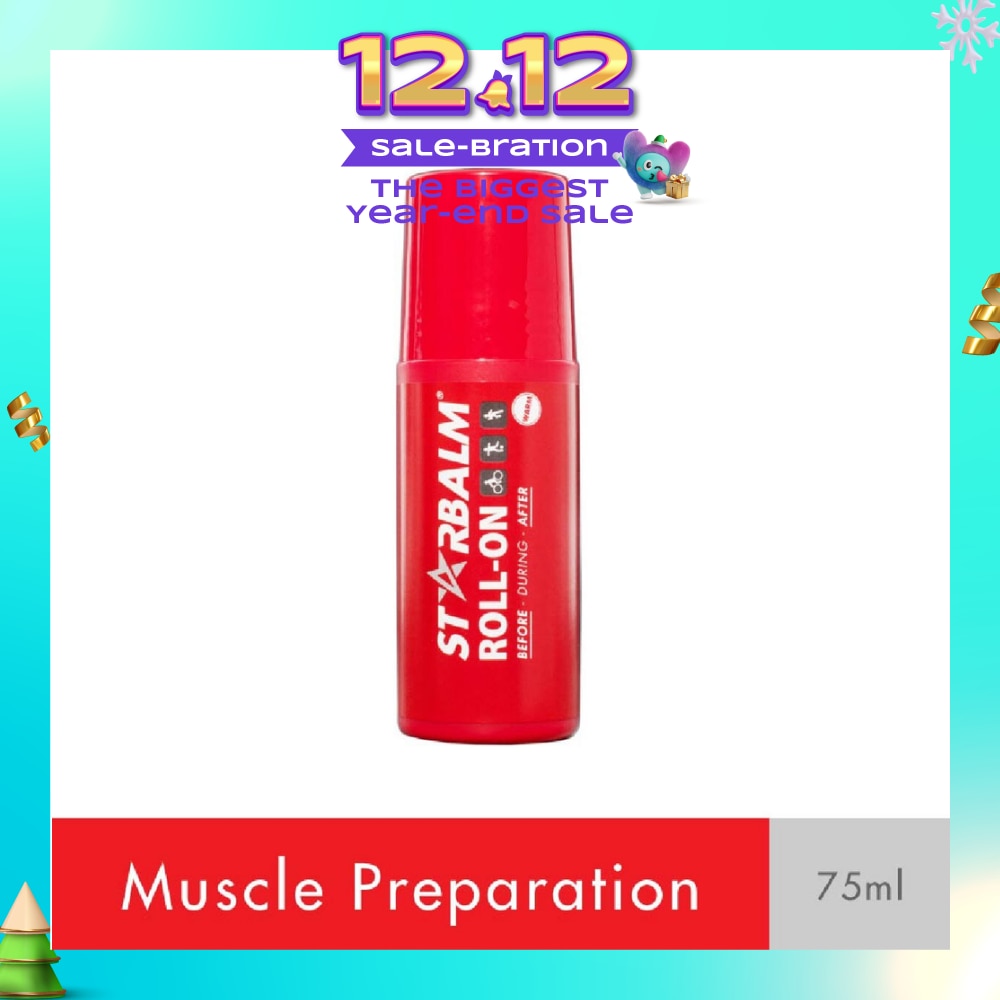 Warm Roll-On (Increase Blood Circulation + Reduce Muscle Tension) 75ml