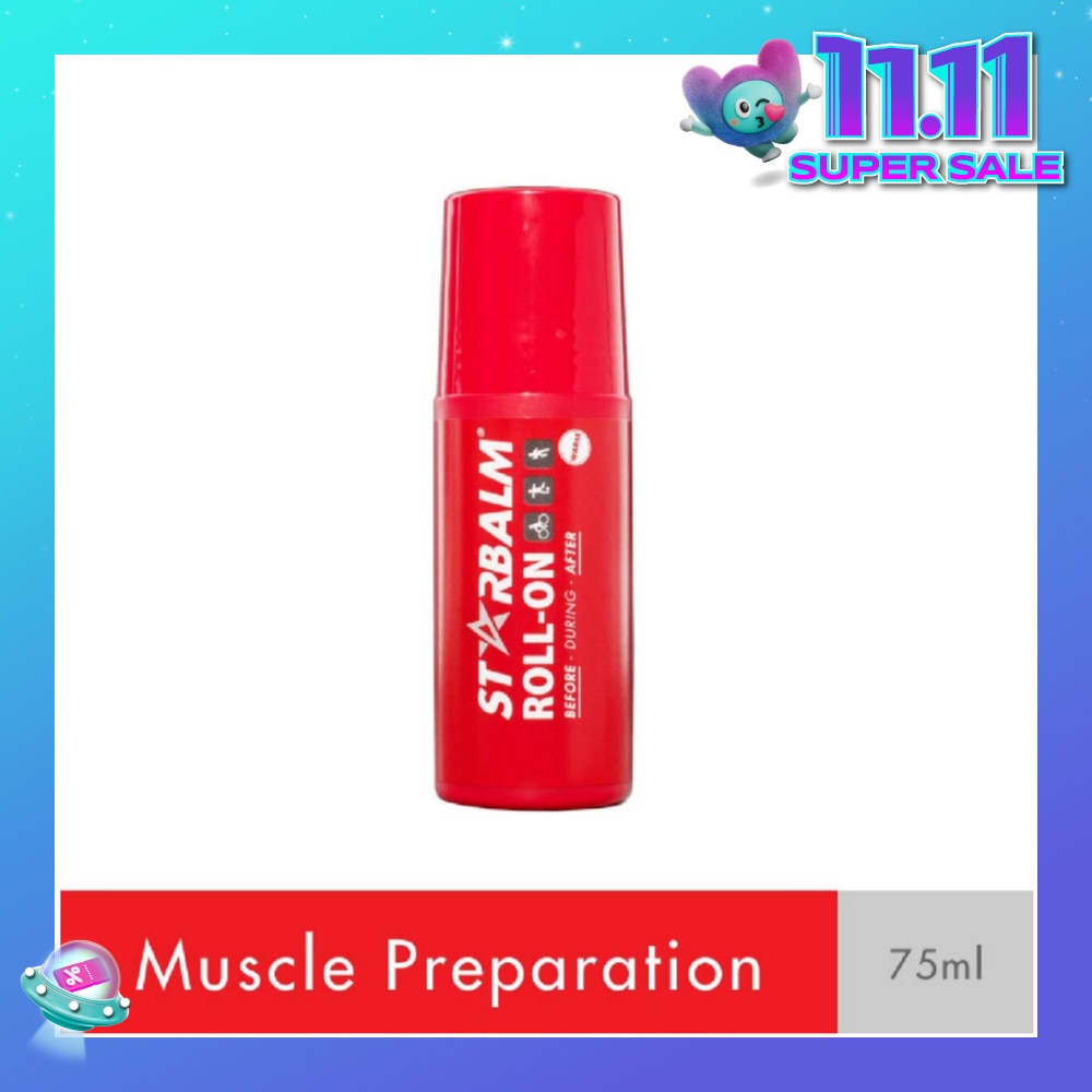 Warm Roll-On (Increase Blood Circulation + Reduce Muscle Tension) 75ml