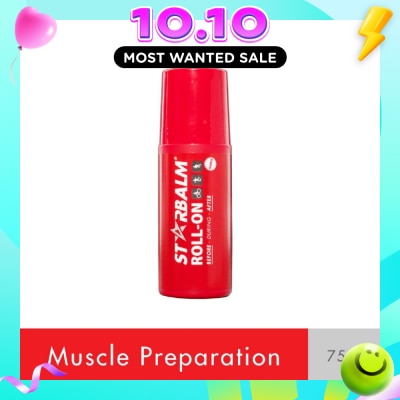 STARBALM Warm Roll On (Increase Blood Circulation + Reduce Muscle Tension) 75ml image
