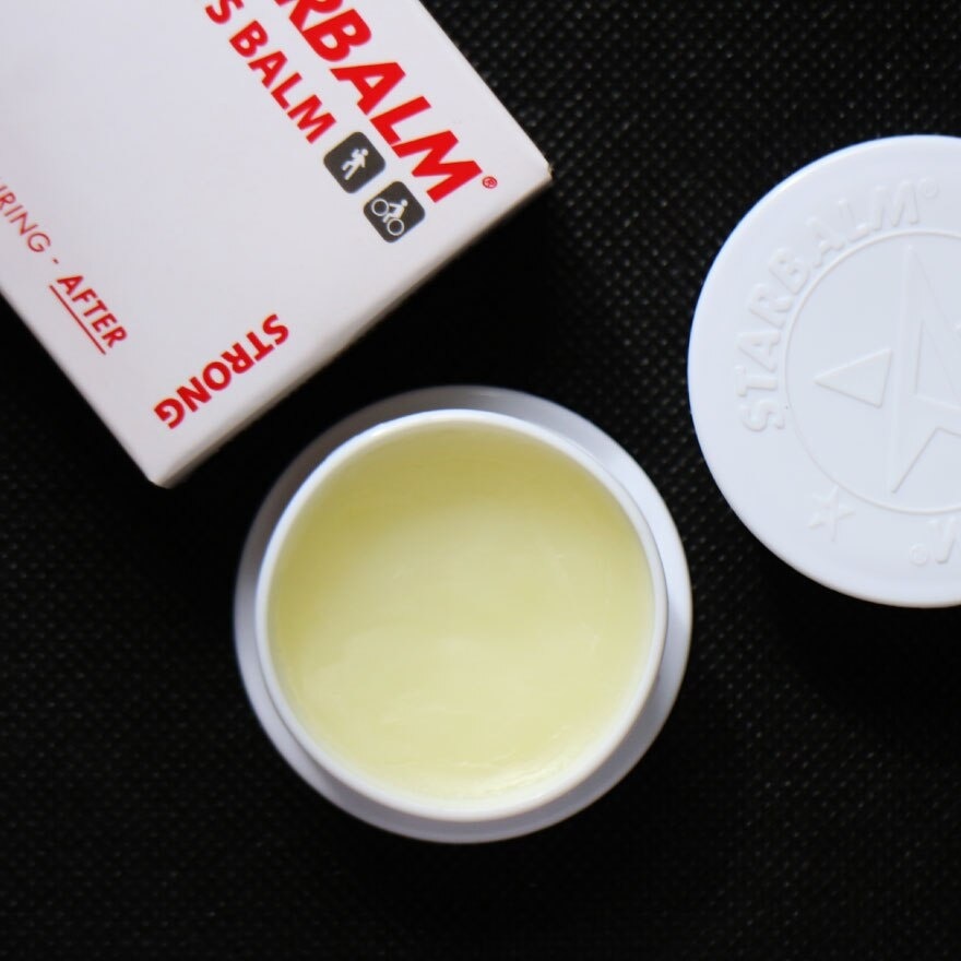 Sports Balm Strong White (Increase Blood Circulation + Reduce Muscle Tension) 10g