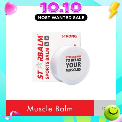 STARBALM Sports Balm Strong White (Increase Blood Circulation + Reduce Muscle Tension) 10g image