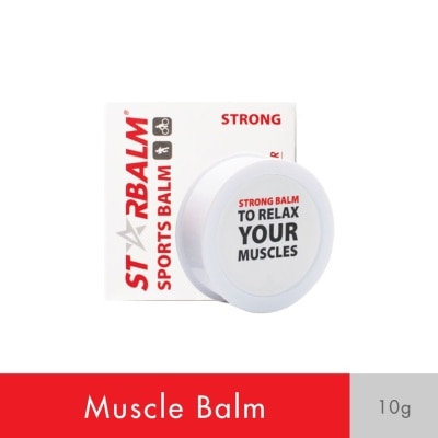 STARBALM Sports Balm Strong White (Increase Blood Circulation + Reduce Muscle Tension) 10g