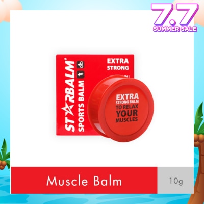 STARBALM Sports Balm Extra Strong Red (Increase Blood Circulation + Reduce Muscle Tension) 10g