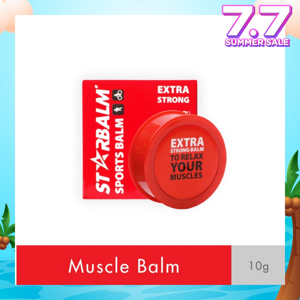 Sports Balm Extra Strong Red (Increase Blood Circulation + Reduce Muscle Tension) 10g