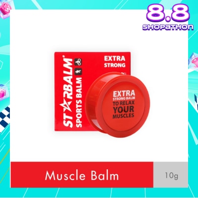 STARBALM Sports Balm Extra Strong Red (Increase Blood Circulation + Reduce Muscle Tension) 10g