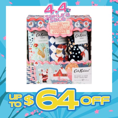 CATH KIDSTON - The Christmas Journey Hand Cream Set 30ml x 3s