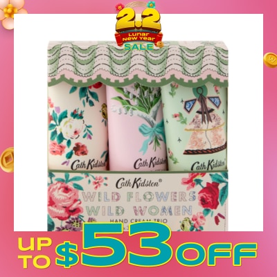 CATH KIDSTON Wild Flowers Wild Women Hand Cream Set 30ml x 3s