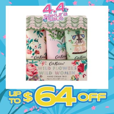CATH KIDSTON - Wild Flowers Wild Women Hand Cream Set 30ml x 3s