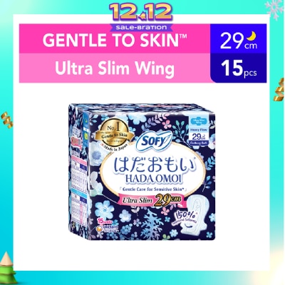 SOFY Hadaomoi Night Ultra Slim Wing 29cm 15s