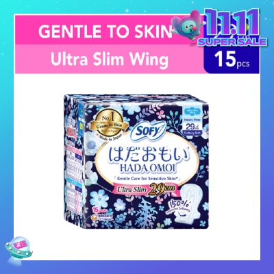 SOFY Hadaomoi Night Ultra Slim Wing 29cm 15s