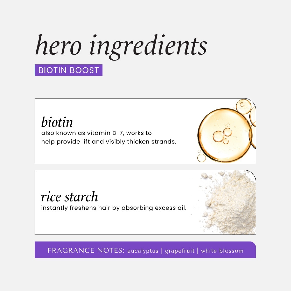 Biotin Thick Dry Shampoo 229g