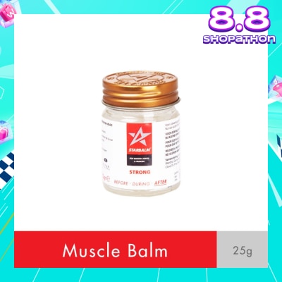 STARBALM Sports Balm Strong White (Increase Blood Circulation + Reduce Muscle Tension) 25g