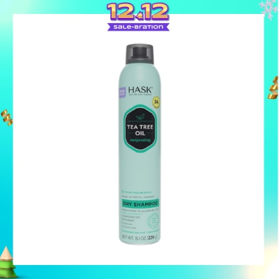 HASK Tea Tree Invigorating Dry Shampoo 229g