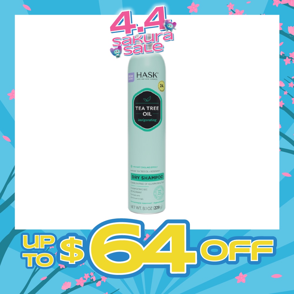 Tea Tree Invigorating Dry Shampoo 229g