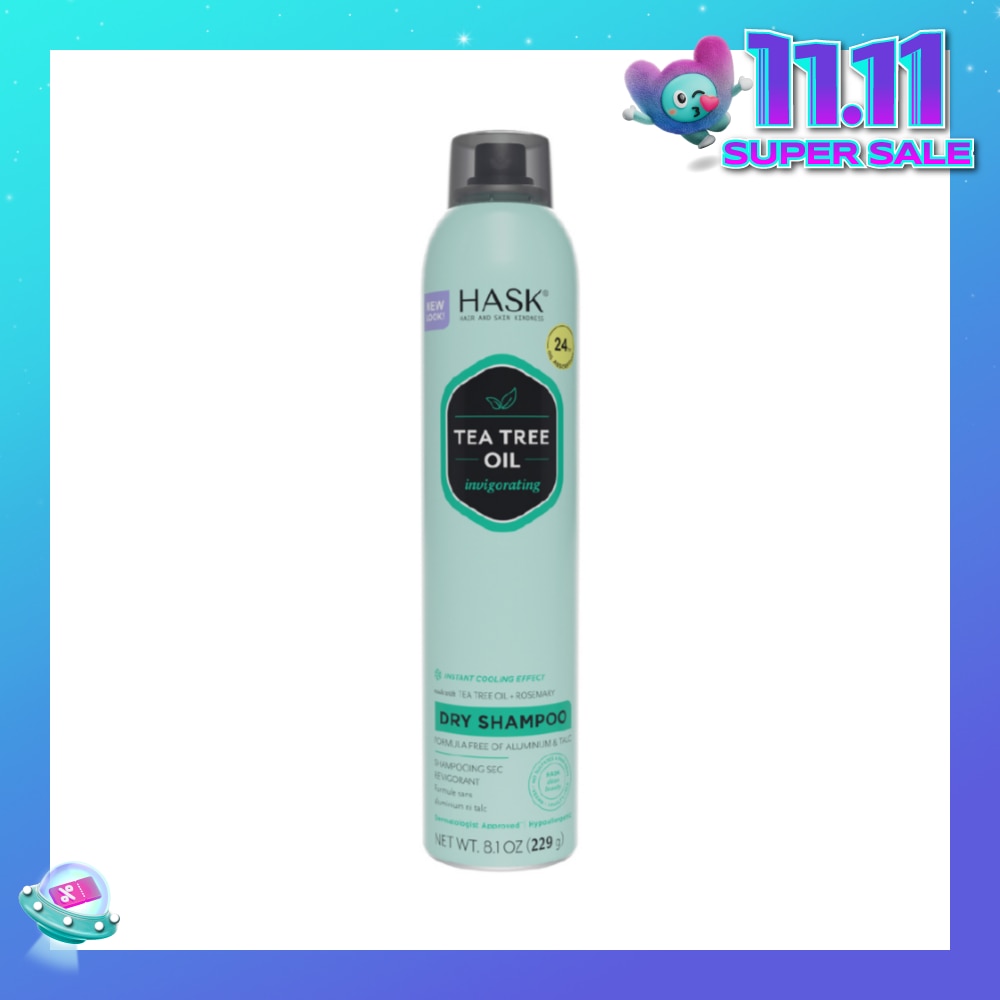 Tea Tree Invigorating Dry Shampoo 229g