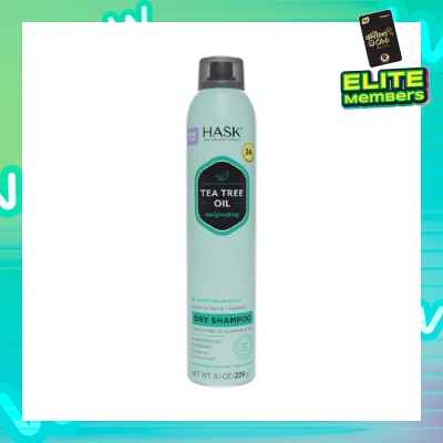 HASK Tea Tree Invigorating Dry Shampoo 229g