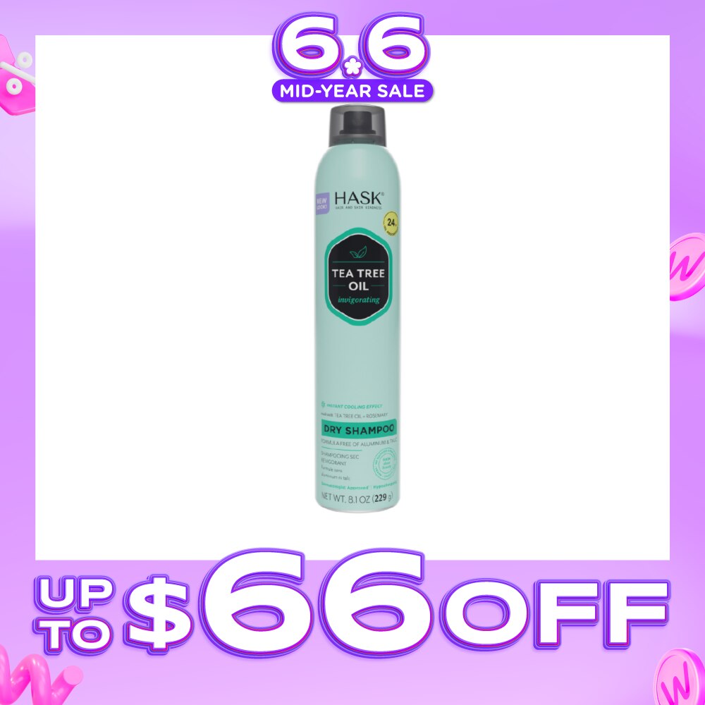 Tea Tree Invigorating Dry Shampoo 229g