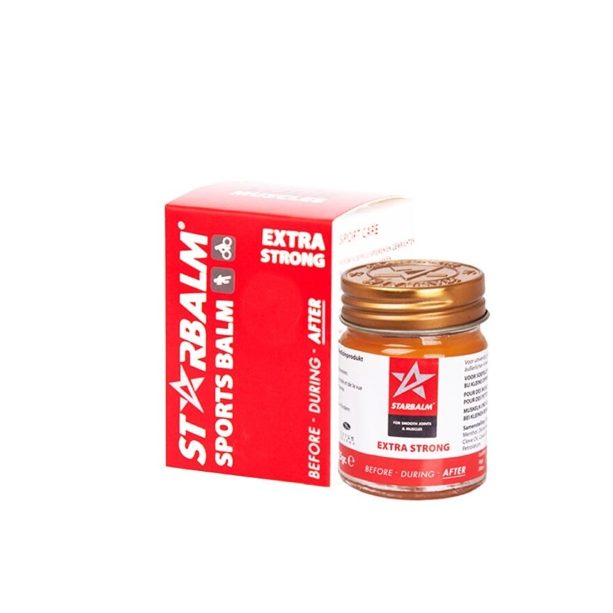 Sports Balm Extra Strong Red (Increase Blood Circulation + Reduce Muscle Tension) 25g