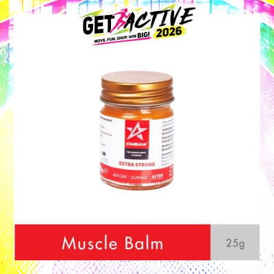 STARBALM - Sports Balm Extra Strong Red (Increase Blood Circulation + Reduce Muscle Tension) 25g image