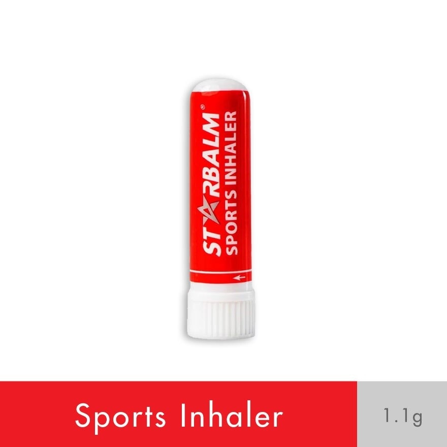 Sports Inhaler (Clear Nasal Passageway + Improve Stamina & Endurance + Increase Oxygen in Bloodstream) 1.1g