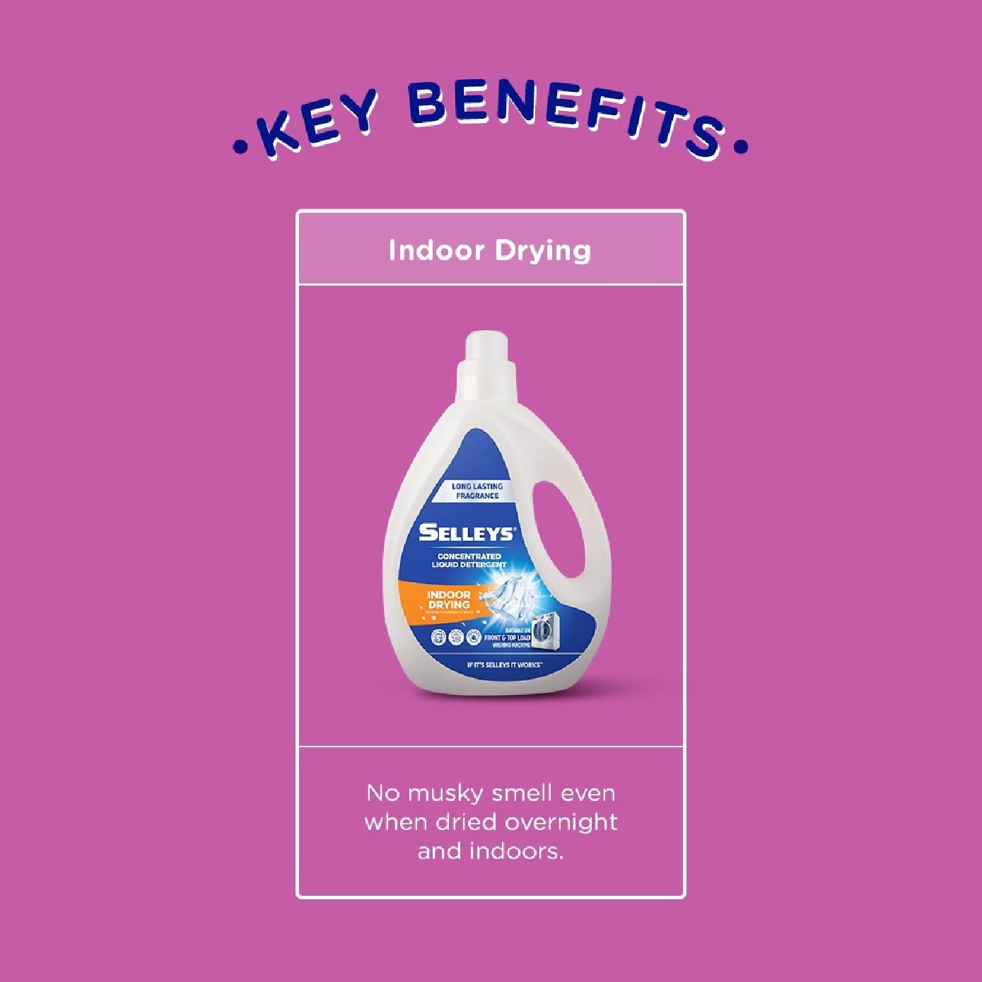 Liquid Laundry Detergent Indoor Drying 3kg