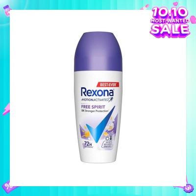 REXONA Free Spirit Anti Perspirant With Motion Activated Technology (Provides Up To 72 Hours Protection Against Sweat And Odour) 45ml